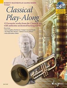 COMPILATION - CLASSICAL PLAY-ALONG (12 PIECES) +CD - TROMPETTE