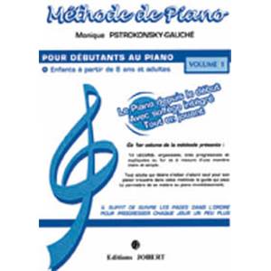 PSTROKONSKY GAUCHE MONIQUE - METHODE DE PIANO VOL.1