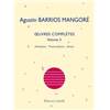 BARRIOS MANGORE AGUSTIN - OEUVRES COMPLETES POUR GUITARE VOL.5