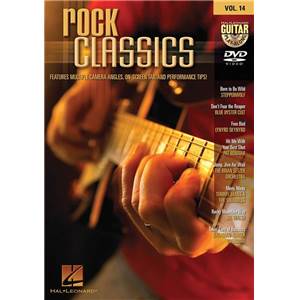 COMPILATION - GUITAR PLAY ALONG DVD VOL.14 ROCK CLASSICS