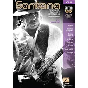 COMPILATION - GUITAR PLAY ALONG DVD VOL.36 SANTANA
