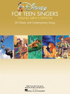 DISNEY - DISNEY FOR TEEN SINGERS YOUNG MEN'S EDITION