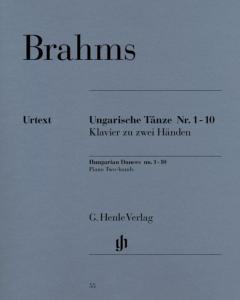 BRAHMS JOHANNES - DANSES HONGROISES Nos 1 A 10 - PIANO