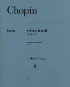 CHOPIN FREDERIC - SCHERZO OP.20 EN SI MINEUR - PIANO