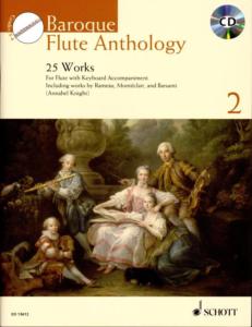 BAROQUE FLUTE ANTHOLOGY VOL.2 +CD - FLUTE ET PIANO
