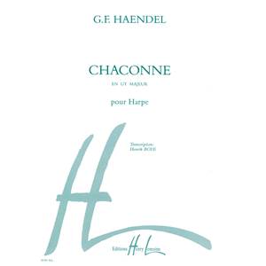 HAENDEL GF - CHACONNE - HARPE