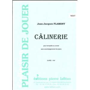 FLAMENT JEAN-JACQUES - CALINERIE POUR TROMPETTE OU CORNET AVEC PIANO