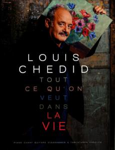 CHEDID LOUIS - PARTITION DE L'ALBUM TOUT CE QU'ON VEUT DANS LA VIE P/V/G
