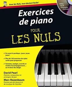 PEARL DAVID - EXERCICES DE PIANO POUR LES NULS + CDROM