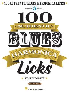 COHEN STEVE - 100 AUTHENTIC BLUES HARMONICA LICKS + ONLINE AUDIO ACCESS
