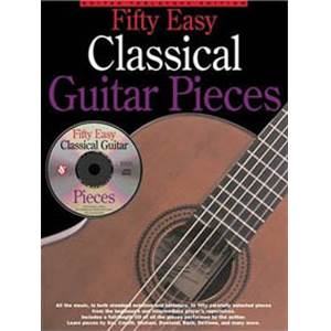 COMPILATION - 50 EASY CLASSICAL GUITAR + CD