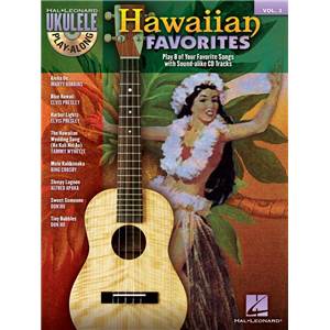 COMPILATION - UKULELE PLAY ALONG VOL.3 HAWAIIAN FAVOURITES + CD
