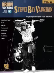 VAUGHAN RAY STEVIE - DRUM PLAY-ALONG VOL.40 + ONLINE AUDIO ACCESS