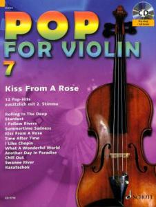 POP FOR VIOLIN VOLUME 7 +CD  - VIOLONS (1-2)