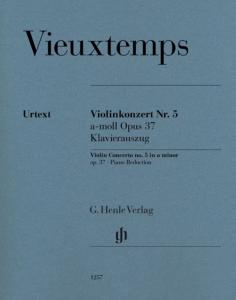 VIEUXTEMPS HENRI - CONCERTO No5 OP.37 EN LA MIN. - VIOLON ET PIANO