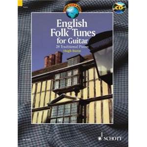 ENGLISH FOLK TUNES +CD (29 AIRS TRADITIONNELS ANGLAIS) - GUITARE