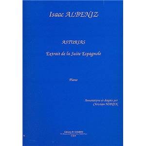 ISAAC ALBENIZ - ASTURIAS EXTR. DE LA SUITE ESPAGNOLE - PIANO