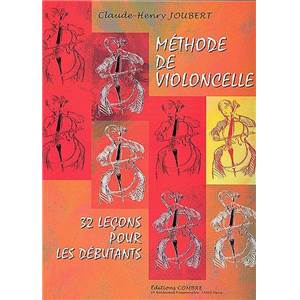 JOUBERT CLAUDE HENRY - METHODE DE VIOLONCELLE VOL.1 32 LECONS DEBUTANTS