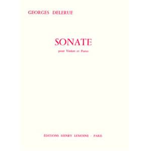 DELERUE GEORGES - SONATE - VIOLON ET PIANO