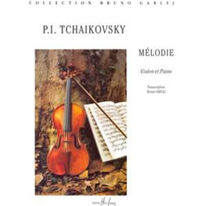 TCHAIKOVSKY PI - MELODIE OP.42 - VIOLON ET PIANO