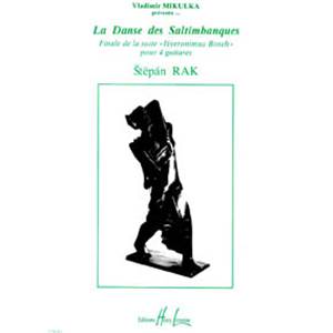 RAK STEPAN - DANSE DES SALTIMBANQUES - 4 GUITARES (CONDUCTEUR ET PARTIES)