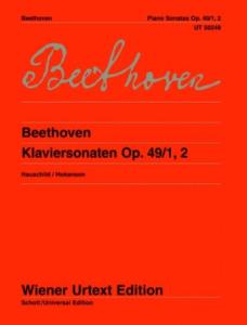 BEETHOVEN LUDWIG VAN - SONATES OPUS 49/1 + OPUS 49/2 - PIANO  