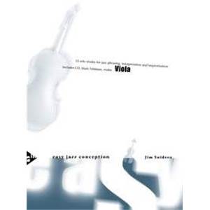 SNIDERO JIM - EASY JAZZ CONCEPTION VIOLOA+ CD