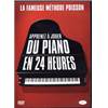 POISSON - DVD APPRENEZ LE PIANO EN 24 HEURES