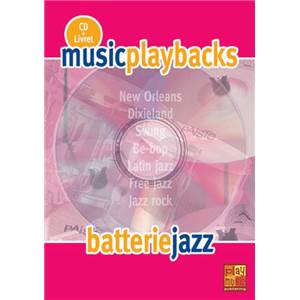 FDBAND - MUSIC PLAYBACKS BATTERIE JAZZ + CD