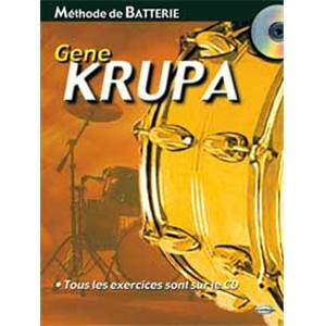 KRUPA GENE - METHODE DE BATTERIE + CD