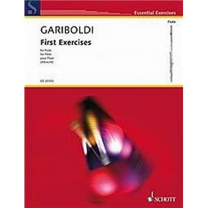 GARIBOLDI GIUSEPPE - FIRST EXERCICES OP.89 FLUTE