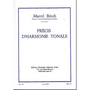 BITSCH MARCEL - PRECIS D'HARMONIE TONALE