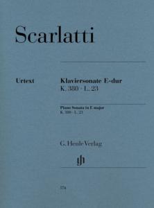 SCARLATTI DOMENICO - SONATE K.380 L.23 EN MI MAJEUR - PIANO