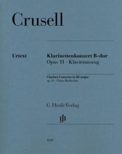 CRUSELL BERNHARD HENRIK - CONCERTO CLARINETTE OP.11 SIB MAJ. - CLARINETTE ET PIANO