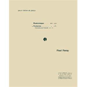 PARAY PAUL - NOCTURNE - VIOLONCELLE ET PIANO