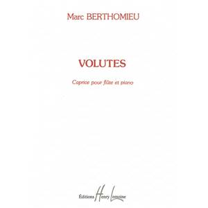 MARC BERTHOMIEU - VOLUTES - FLUTE ET PIANO