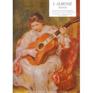 ISAAC ALBENIZ - SUITE ESPANOLA : ASTURIAS - PIANO