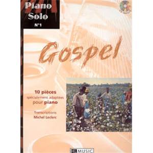 COMPILATION - PIANO SOLO VOL.1 : GOSPEL + CD