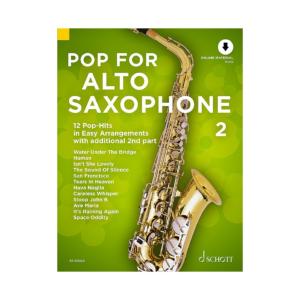 POP FOR ALTO SAXOPHONE VOLUME 2 - AO - SAXOPHONES MIB (1-2)