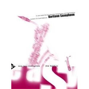 SNIDERO JIM - EASY JAZZ CONCEPTION BARITONE SAXOPHONE + CD