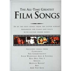COMPILATION - ALL TIME GREATEST FILM SONGS P/V/G