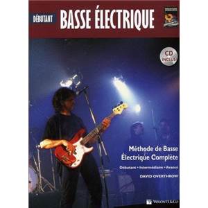 OVERTHROW DAVID - BASSE ELECTRIQUE DEBUTANT + CD