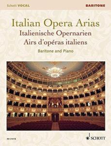ITALIAN OPERA ARIAS - VOIX BARYTON ET PIANO