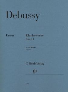 DEBUSSY CLAUDE - OEUVRES POUR PIANO VOLUME 1 - PIANO