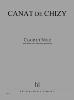 CANAT DE CHIZY EDITH - CLAIR ET NOIR - 12 VOIX (SATB), CLAVECIN ET PERCUSSION (CONDUCTEUR ET PART)