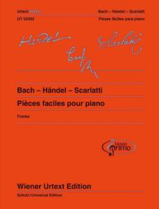 PIECES FACILES VOLUME 1 : BACH-HAENDEL-SCARLATTI - PIANO