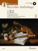 BAROQUE RECORDER ANTHOLOGY VOL.3 AVEC ACCES AUDIO - FLUTE A BEC ALTO ET PIANO