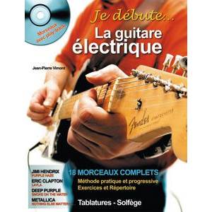 VIMONT JEAN PIERRE - JE DEBUTE LA GUITARE ELECTRIQUE + CD
