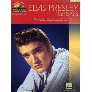 PRESLEY ELVIS - PIANO PLAY ALONG VOL.036 GREATS + CD - EPUISE