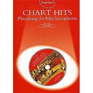COMPILATION - GUEST SPOT CHART HITS POUR SAXOPHONE ALTO + CD